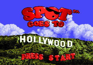 Заставка игры Spot Goes to Hollywood